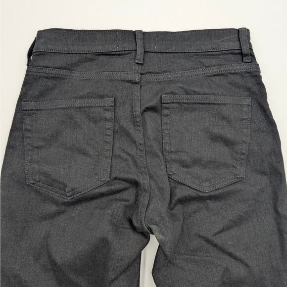 Everlane Women's The Original Cheeky High Rise Jeans Straight Leg Black Size 26 - Picture 8 of 8